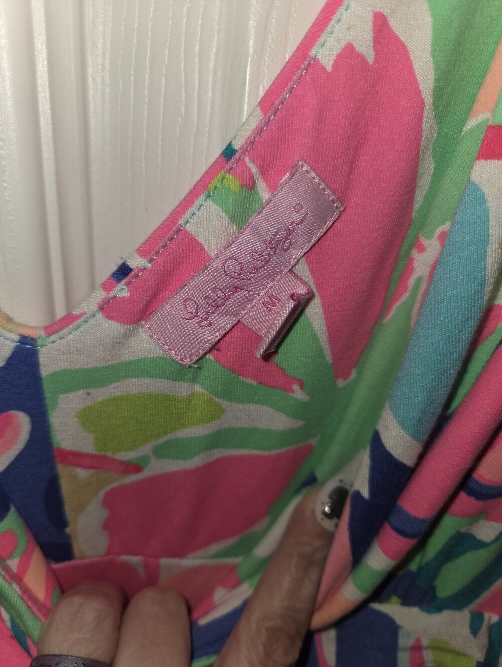 Lilly Pulitzer Sloane Asymmetrical Midi Dress Medium - Picture 2 of 3